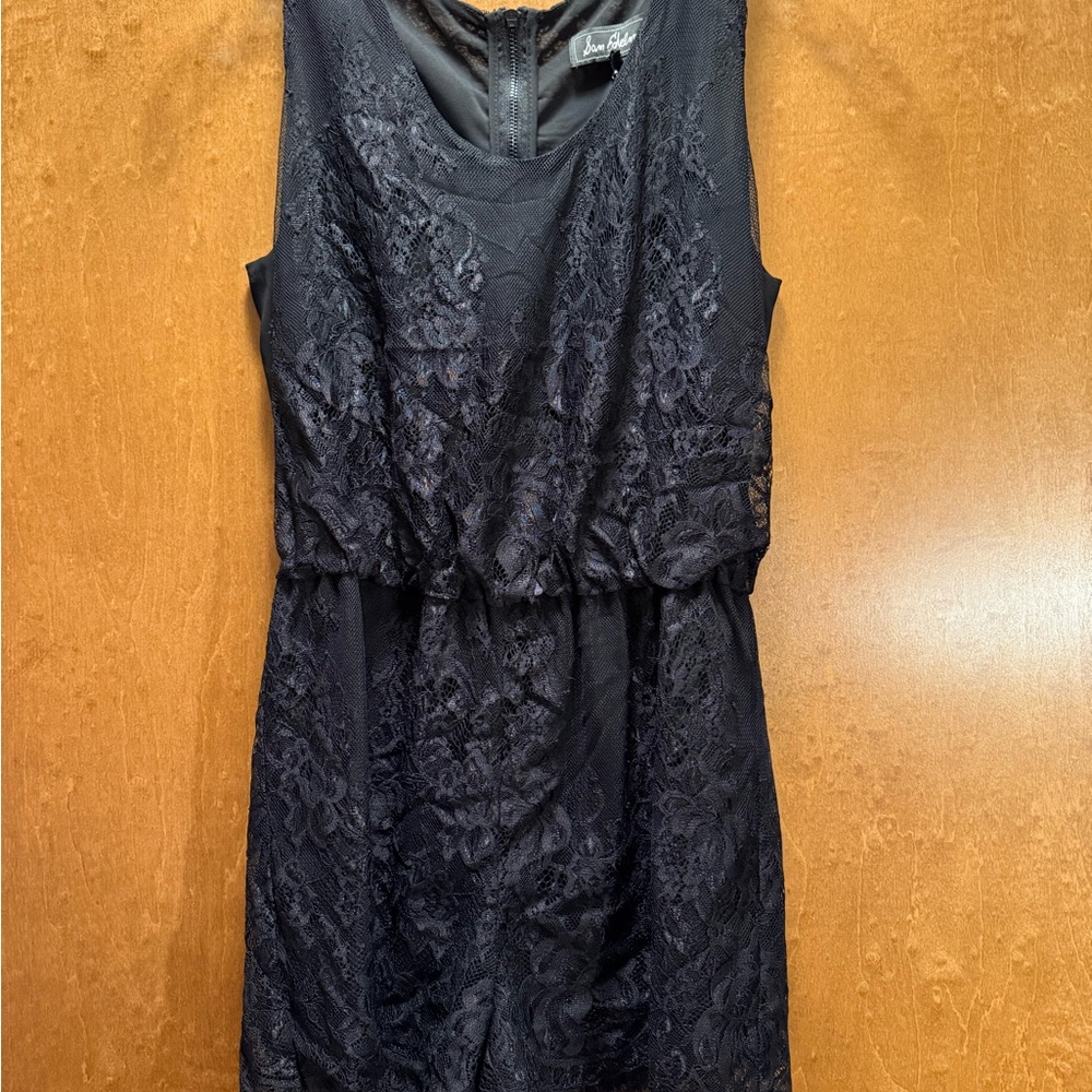 Sam Edelman Midnight Lace Romper